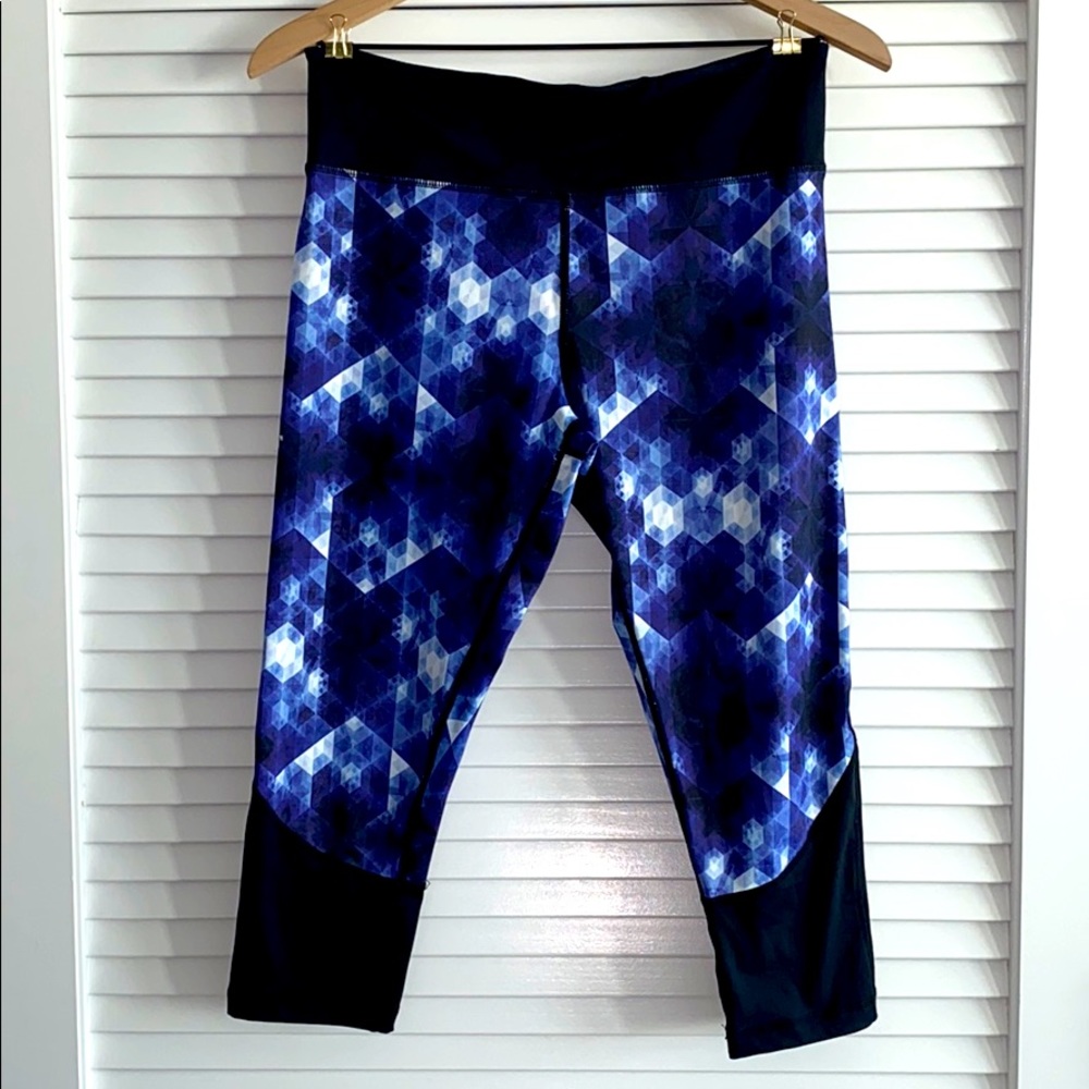 Soulcycle cropped Diamond leggings (M) Supercute!